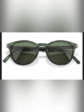 Sunski FIRE! NIB! Yuba Polarized Sunglasses in Deep Green Forest. Sz 22-48-140.